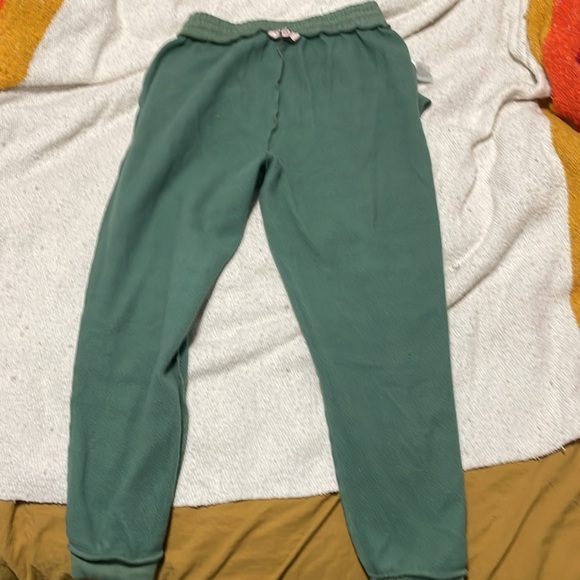 These are girls sweat pants made by Cl SONO, in an XS. They are pale Clover. - Picture 4 of 4